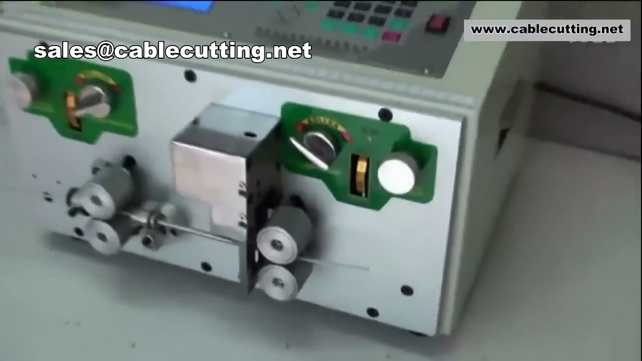 Máquina de Corte de Cabo de Aço Industrial | Equipamento Pesado de Alta Precisão