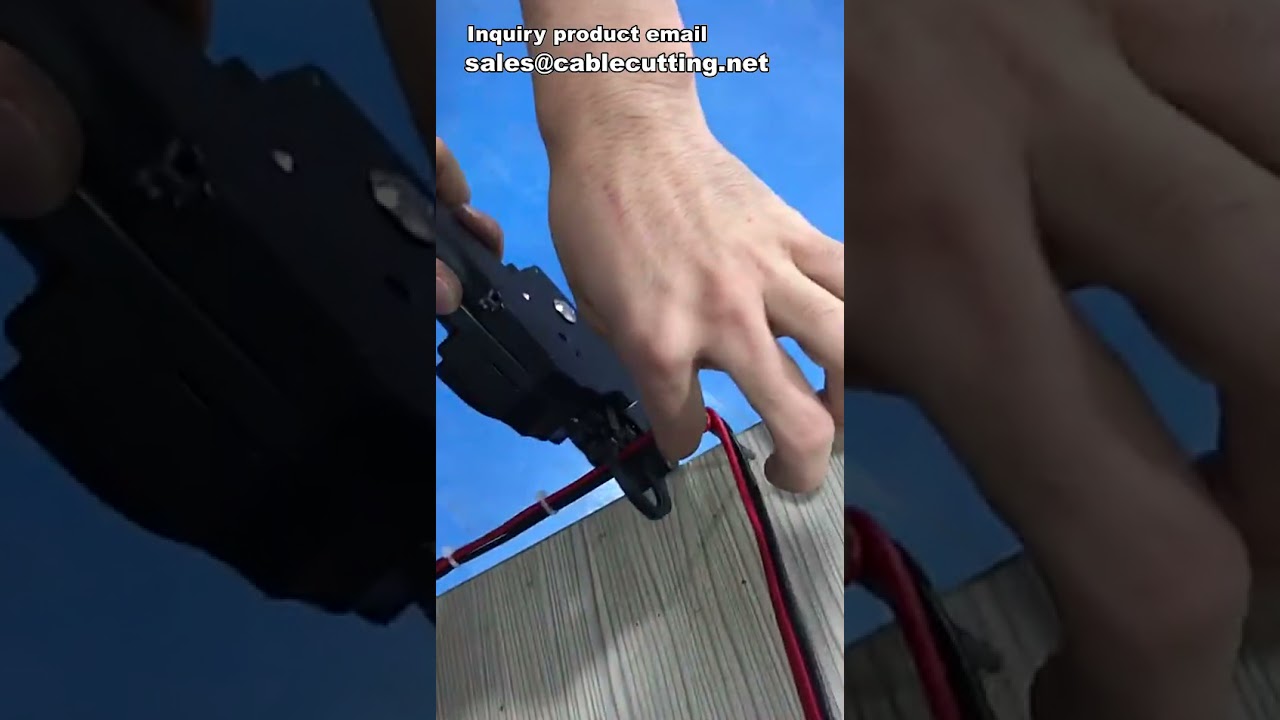 Máquina de Amarrar Nylon Automática | Corte e Fabricação de Cabos
