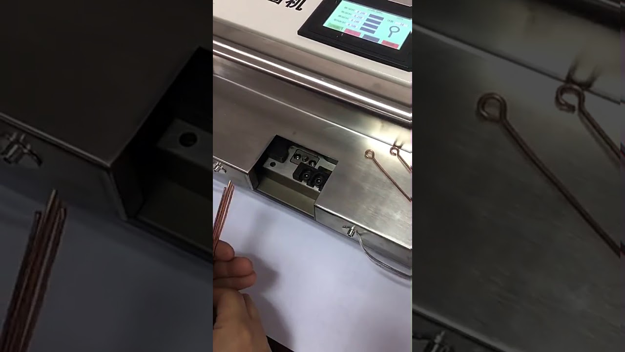 Máquina de Laçar e Dobrar Arcos de Alta Precisão para Fios Metálicos Especiais
