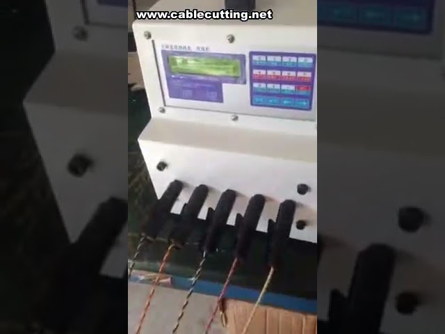Máquina Automática de Encordoamento e Amarração de Fios de Alta Velocidade - Ferramenta de Torção com 5 Pinças