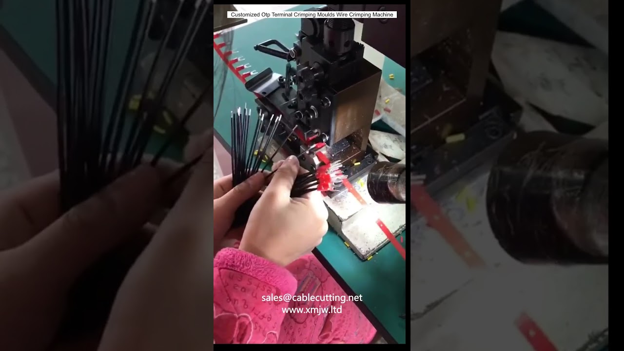 Moldes de Crimpagem OTP Personalizados para Máquina de Crimpagem de Fios e Terminais