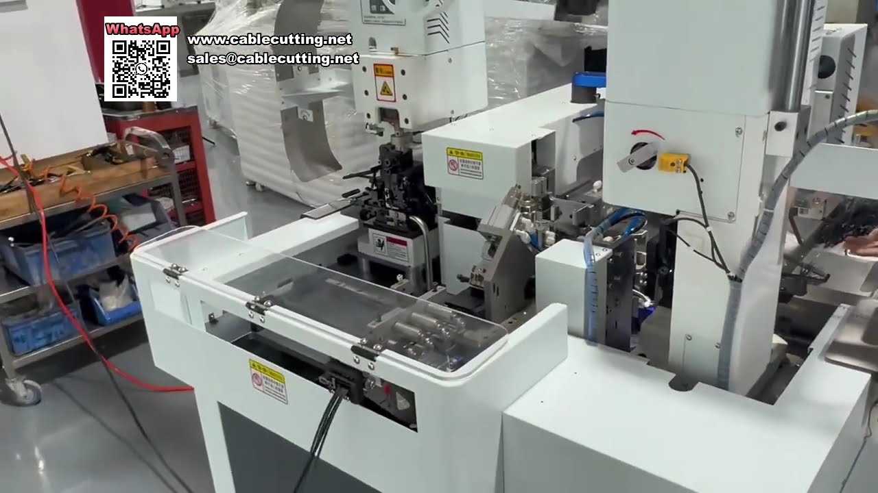 Máquina Multifuncional para Processamento de Cabos Planos (1 a 4 vias) com Sistema de Monitoramento de Pressão
