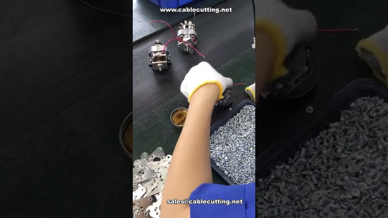 Máquina Automática de Apertar Parafusos Portátil - Demonstração de Chave Elétrica