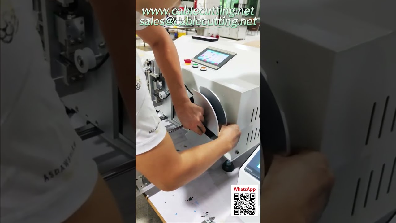 Cortador de Cabos Servo Controlado: Precisão de 0,01mm para Fios de 1 a 15mm