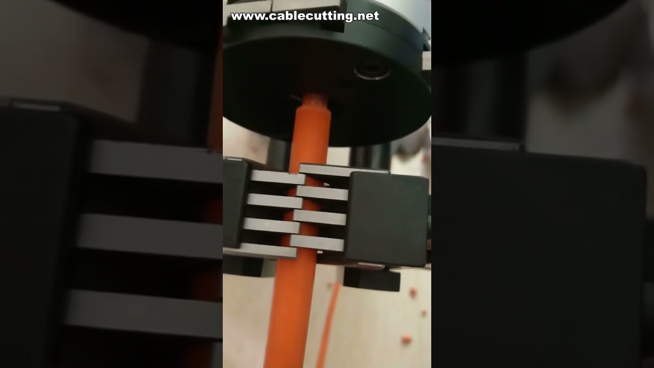 Máquina de Decapagem de Cabo Coaxial Elétrico - Decapadora Rotativa para Fios de 2 a 23 mm