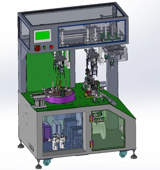 Enroladora Grande Circular com Amarração Dupla WPM-RT-02T - Máquina de Enrolamento e Amarração de Cabos