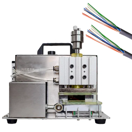 Máquina de Alinhar Cabo de Rede WPM-809D