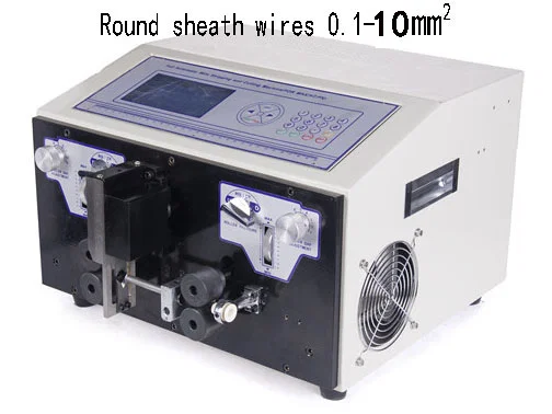 Máquina de Cortar e Descascar Fio Encapsulado WPM-09HT1 10mm2