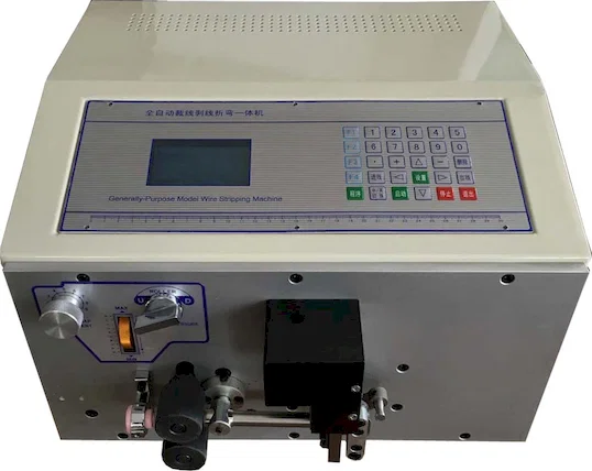 Máquina de Descascar, Cortar e Dobrar Fios WPM-09ZWJ - Máquina de Descascar e Dobrar Fios
